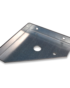 Gusset plate rh for LB idler Step XL